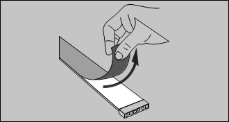 Uw lichtstrip installeren - Stap 2