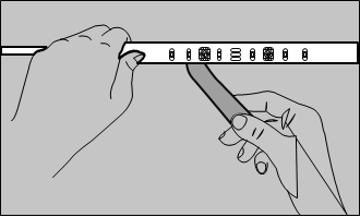 Uw lichtstrip installeren - Stap 3