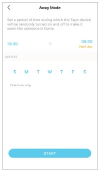 Afwezigheidsmodus instellen