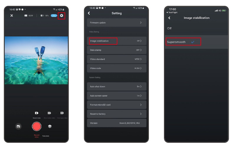 VERBINDING MAKEN MET APP - Stap 4