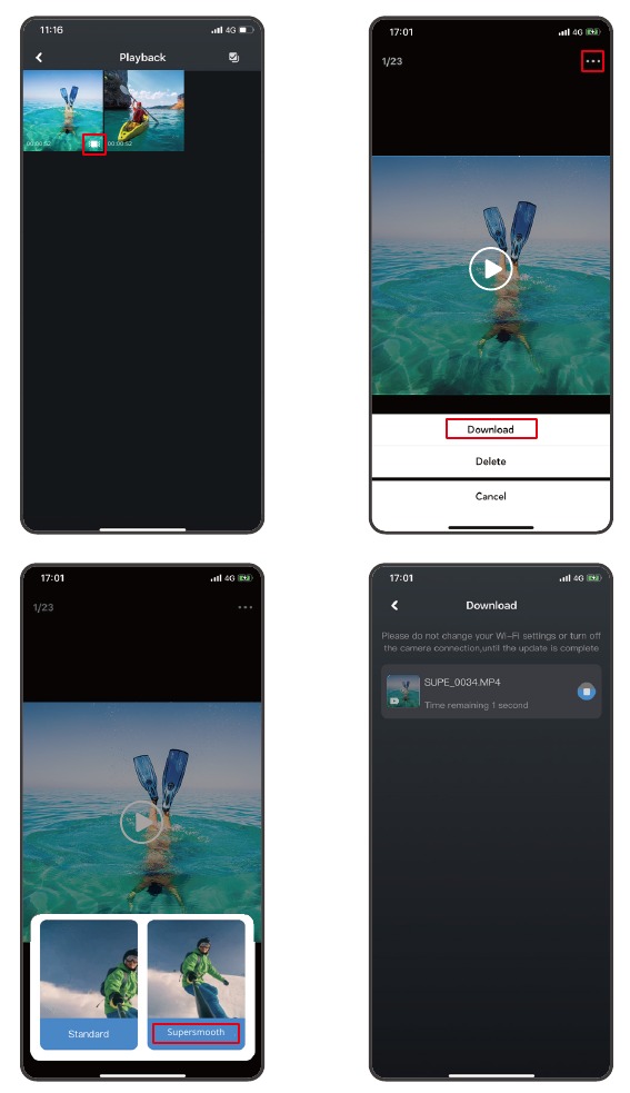 VERBINDING MAKEN MET APP - Stap 5