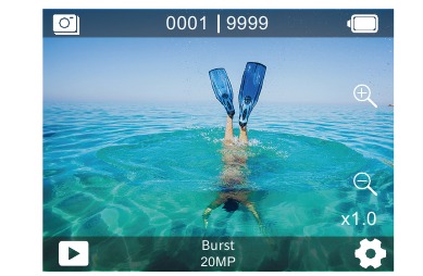 Burst Fotomodus