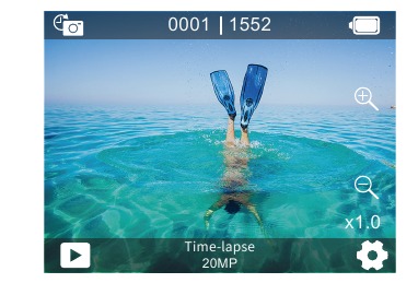 Time-lapse Fotomodus