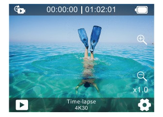 Time-lapse Videomodus