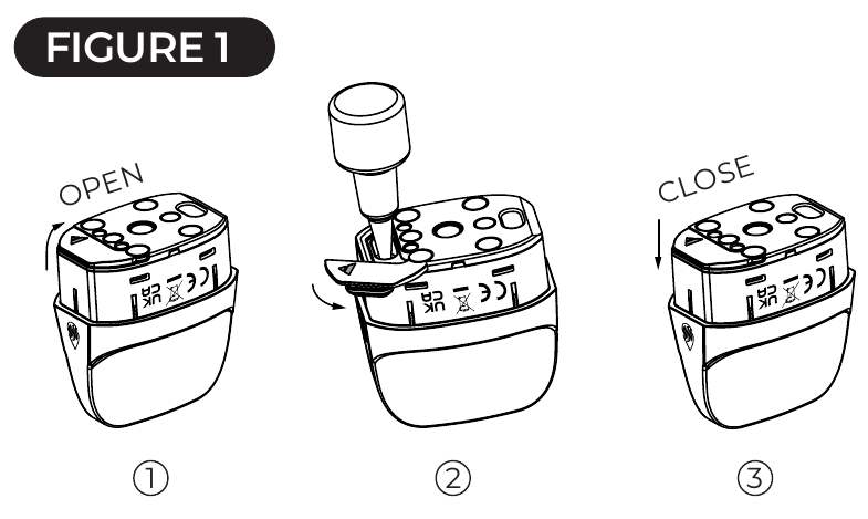 GEBRUIKERSINSTRUCTIES - Stap 1