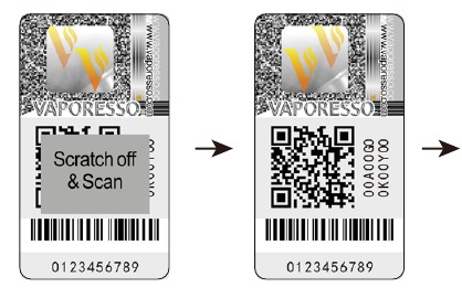 Verifieer de QR-code - Stap 1