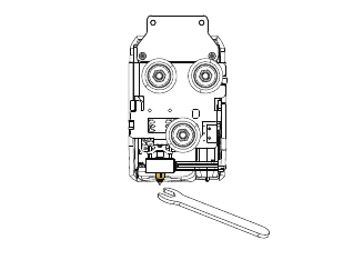 Nozzle vervangen - Stap 2