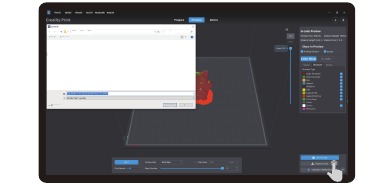 Software-installatie en slicen - Stap 7