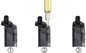De E-juice vullen