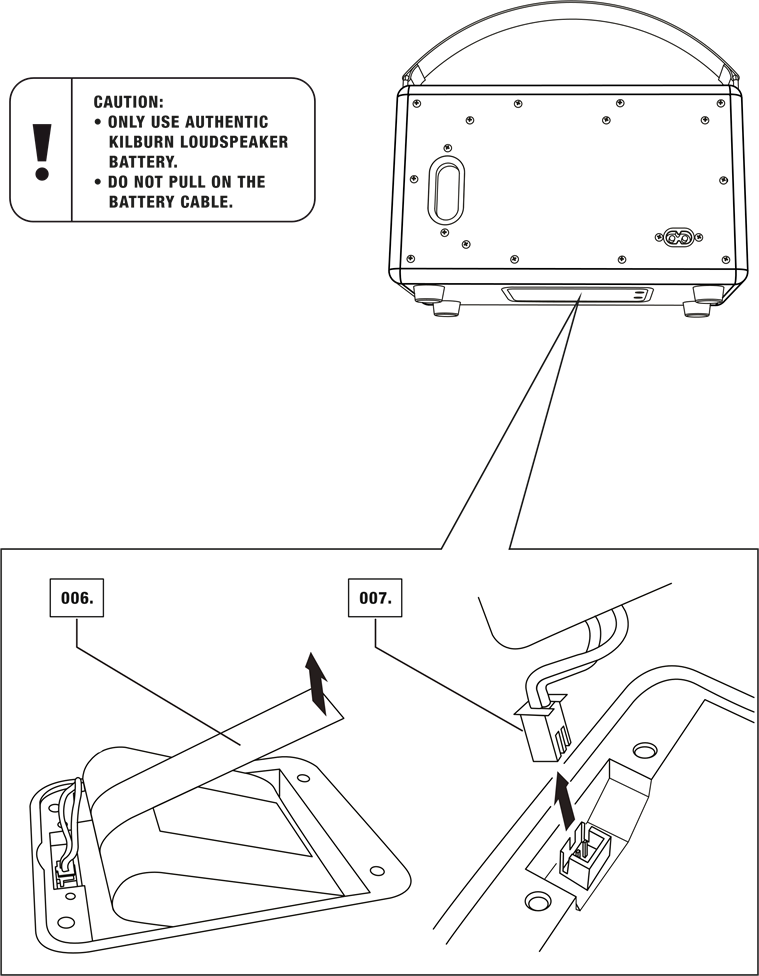 DE INTERNE BATTERIJ VERVANGEN - Stap 2