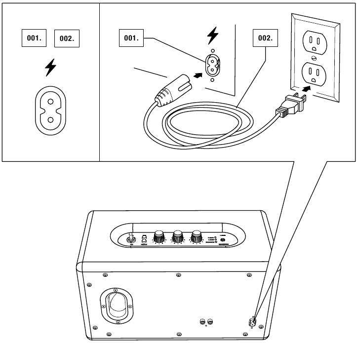 DE STANMORE BLUETOOTH AANSLUITEN - Stap 1