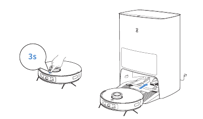 DEEBOT bedienen - Stap 3