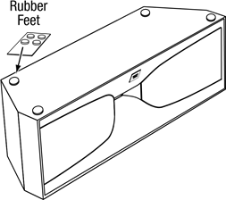 Studio 520C - Rubberen voetjes