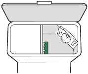 Ventilatorafdekking afvegen