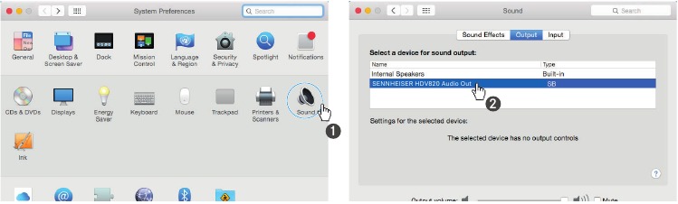 Gebruik met Apple OS X-besturingssysteem - Stap 1