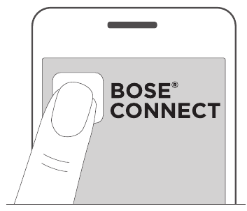 Verbinden met de Bose Connect-app