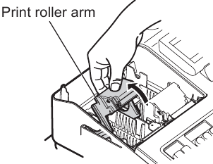 Papierrollen plaatsen