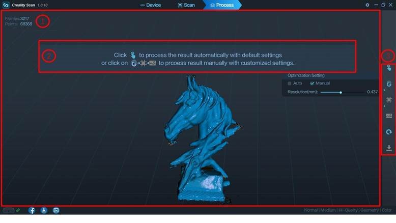 Point cloud samenvoegen