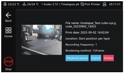 Time lapse video - Stap 6