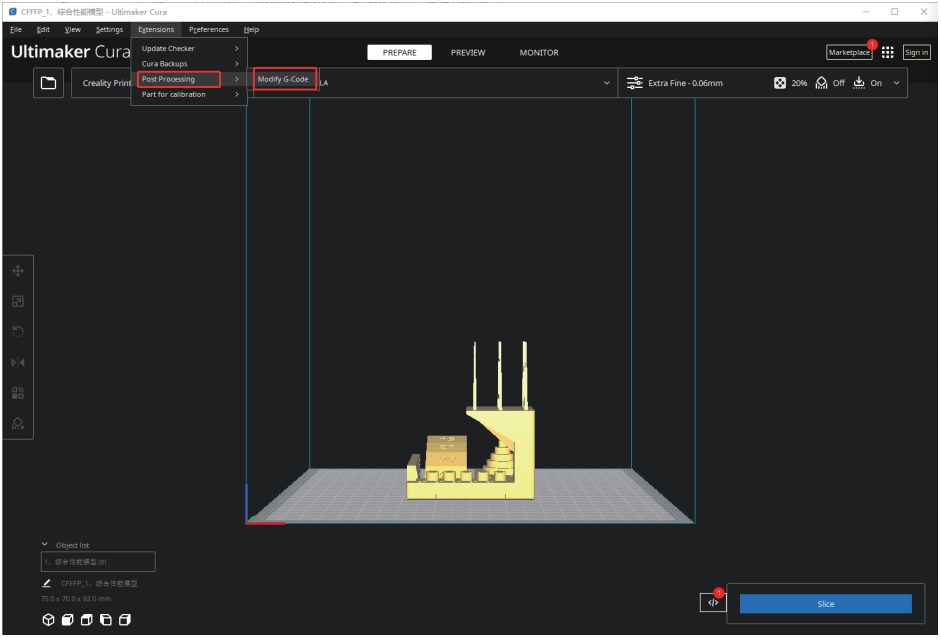 Ultimaker Cura 5.1.0 - Stap 1