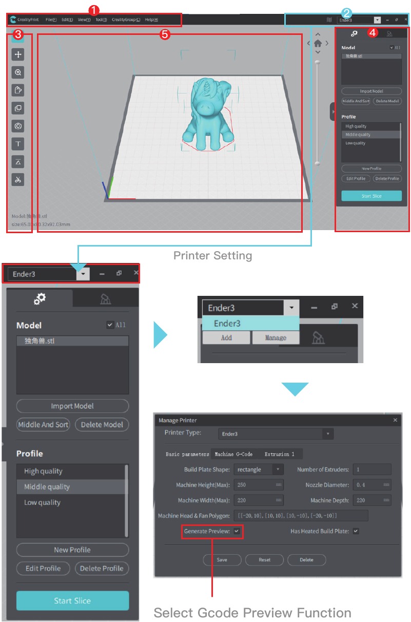 Gebruiksaanwijzing voor Creative3D Slicing Software - Deel 2