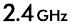 2,4 GHz radio-LED