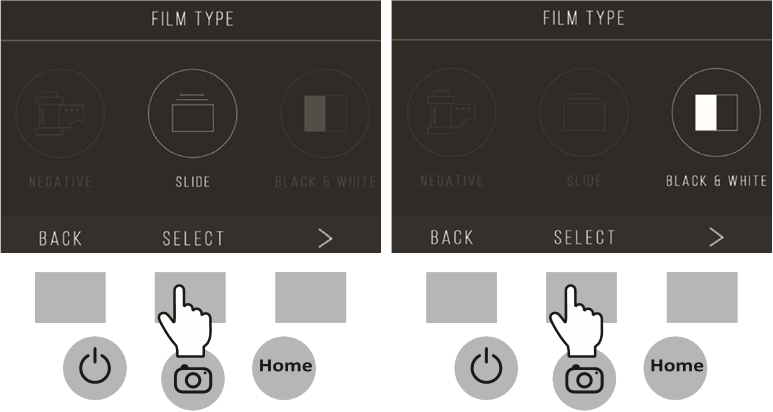 FILM TYPE - Stap 1
