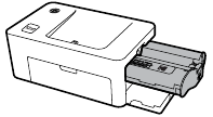 Cartridge plaatsen