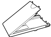 Cassetteklepje openen