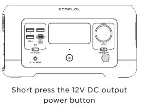 12V DC-uitgangspoort