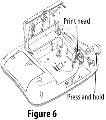 Onderhoud van uw labelmaker