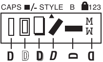 stijlmenu