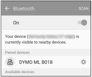 Bluetooth-instellingen