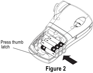 De batterijen plaatsen