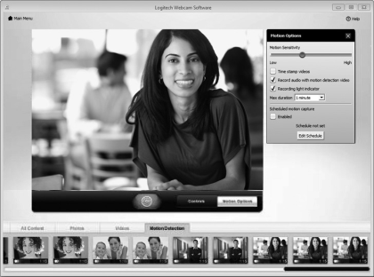 Bewegingsdetectie gebruiken