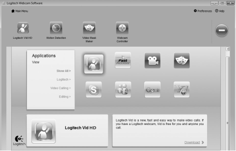 Meer applicaties voor uw webcam downloaden