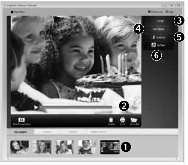 Voor Windows en Mac: bekijken en delen via de galerij