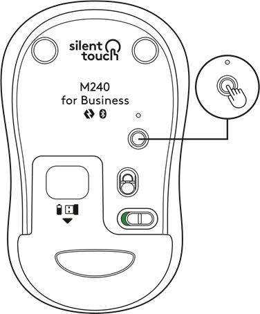 DE MUIS VIA Bluetooth&reg; VERBINDEN - Stap 2