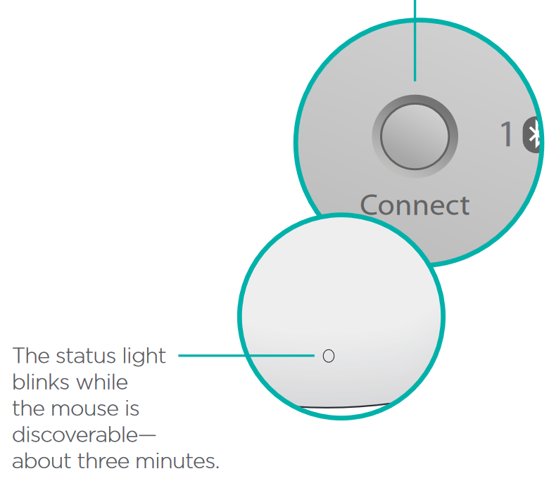 Bluetooth instellen - Op uw muis - Stap 3