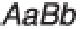 Cursief lettertype