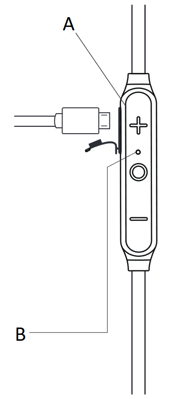 De batterij opladen - Stap 1