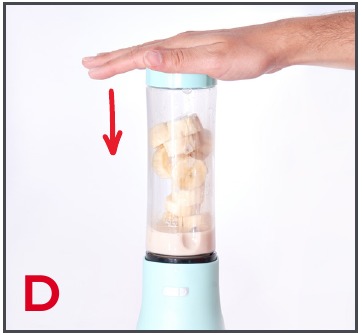 UW MIGHTY MINI BLENDER GEBRUIKEN - Stap 4
