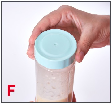 UW MIGHTY MINI BLENDER GEBRUIKEN - Stap 6