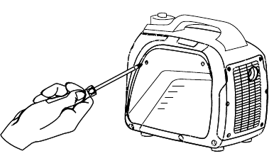 Servicepaneel motor