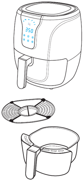 Airfryer-onderdelen