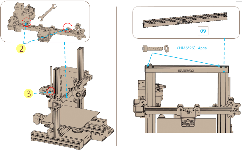 Machine-installatie - Stap 6