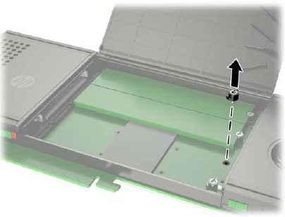 Aanvullende M.2-modules installeren - Stap 3