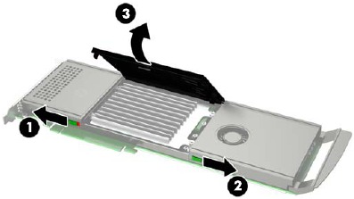 Aanvullende M.2-modules installeren - Stap 1