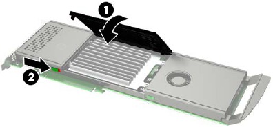 Aanvullende M.2-modules installeren - Stap 8