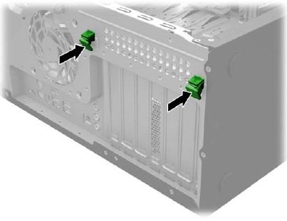 Installeren in een HP Z440 Workstation - Stap 4